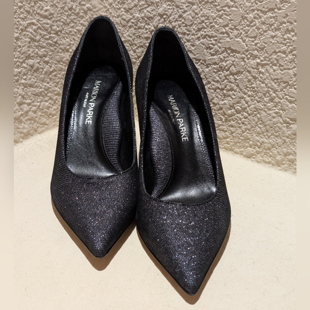 Marion Parke Classic Pump 70 Glitter black